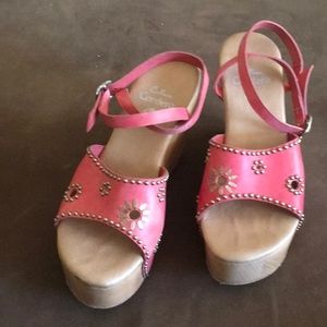 Super cute Calleen Cordero Wedges. Size 6